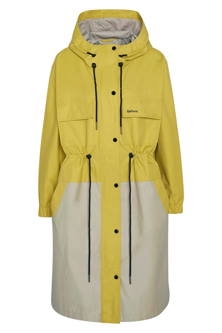 Evie Showerproof Longline Raincoat, Alternate, color, LIMEADE LIGHT SAND