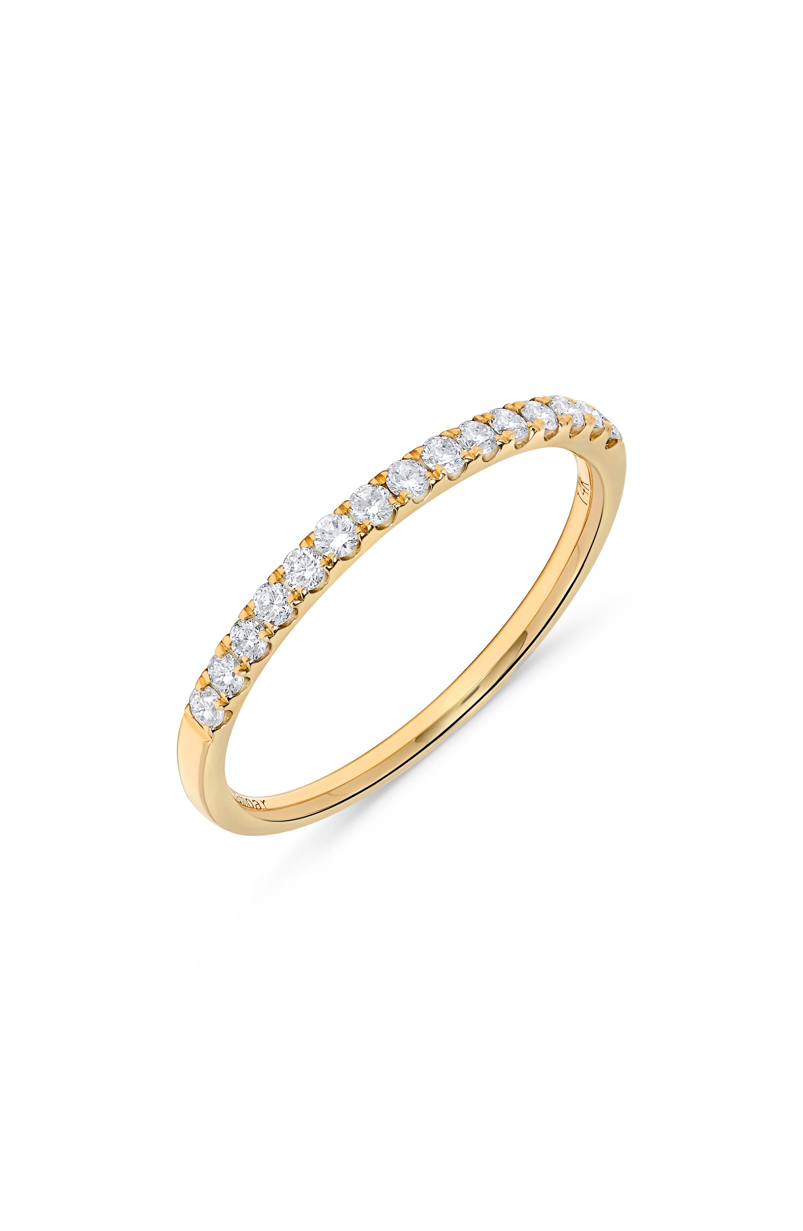 H.J. Namdar 14K Gold Prong Set Diamond Ring - 0.25 ctw