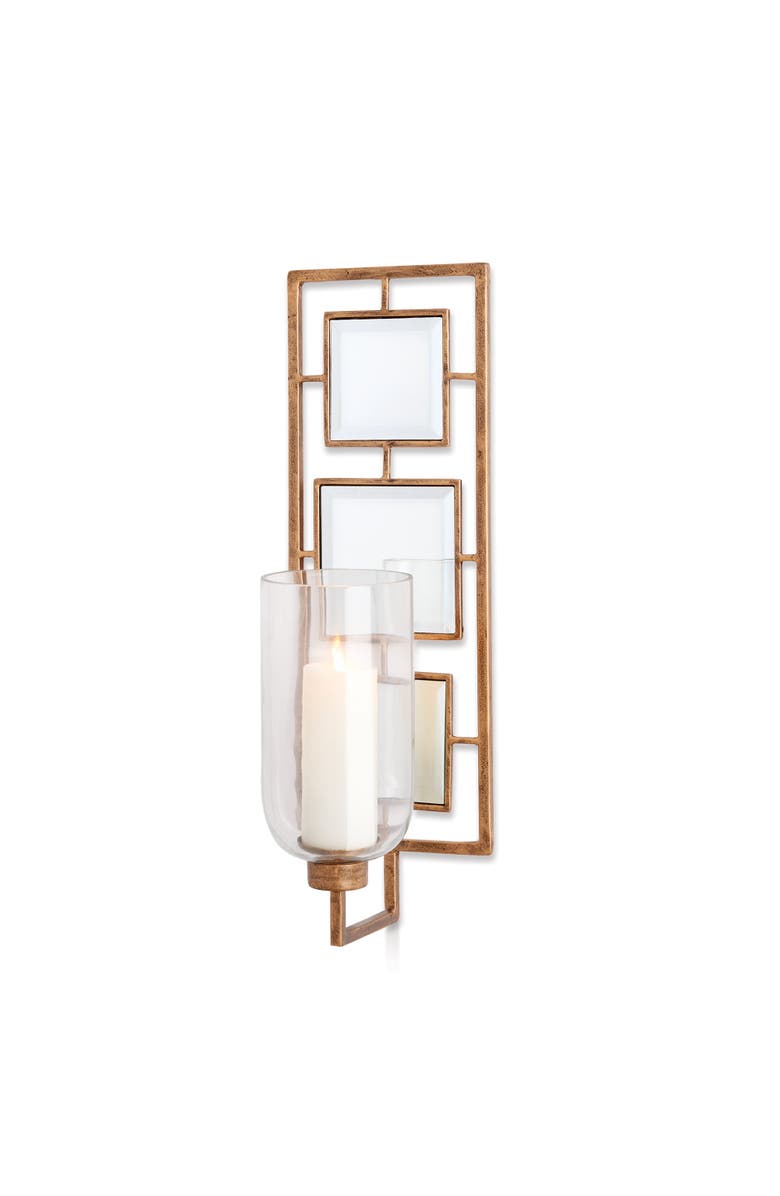Napa Home & Garden Barclay Butera Wilshire Wall Candle Sconce, Main, color, Gold