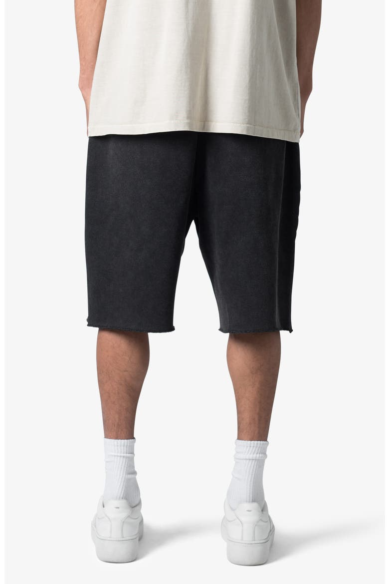 Ultra Baggy Sweat Shorts, Alternate, color, WASHED BLACK