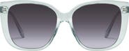 QUAY Ever After 58mm Cat Eye Sunglasses