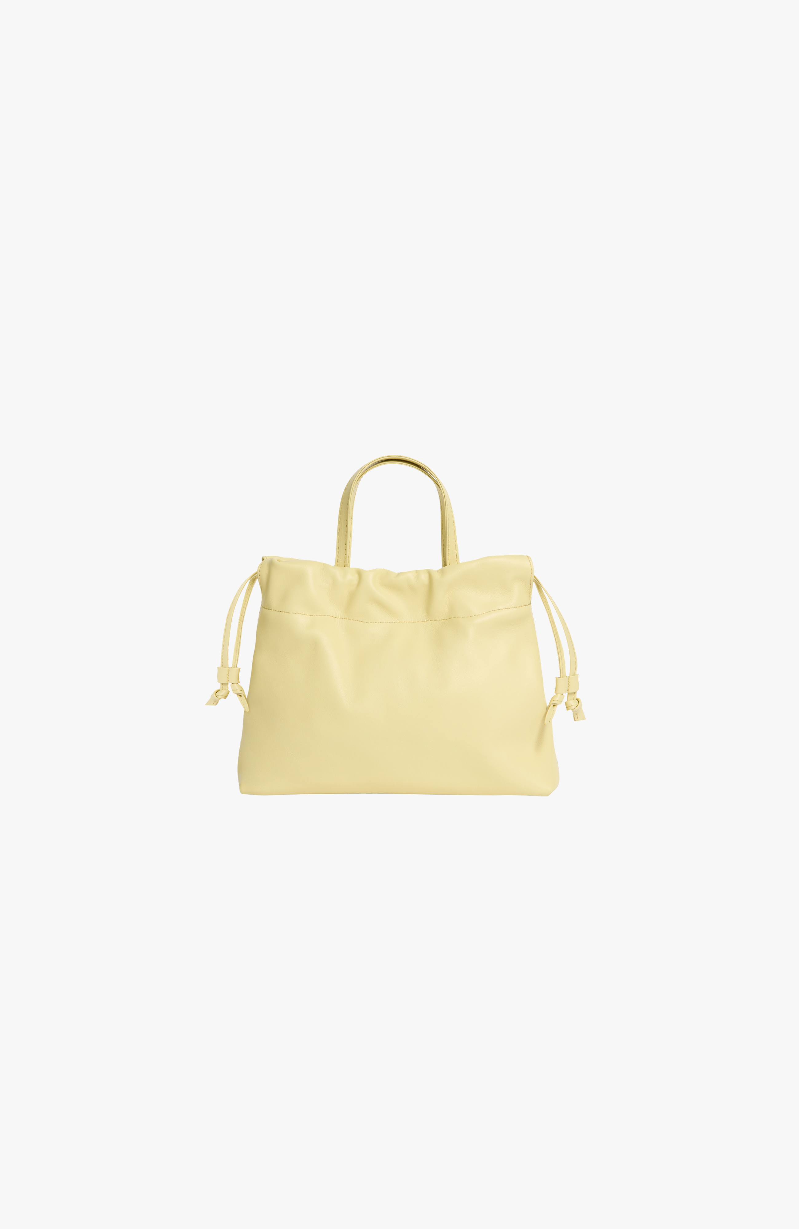 Mini Asisi Convertible Leather Crossbody, Main, color, Butter Yellow