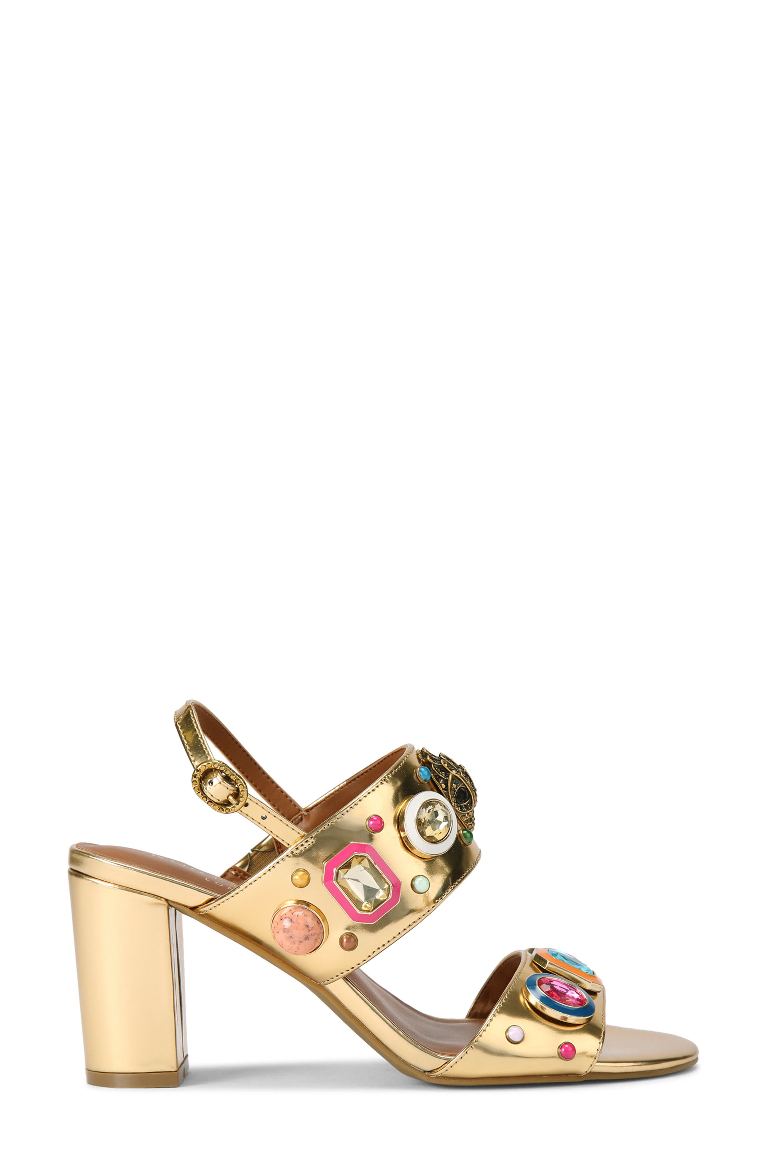 Kurt Geiger London Embellished Slingback Sandal, Alternate, color, 