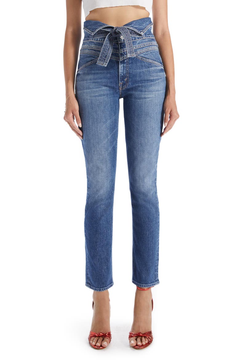 The Triple Stack Dazzler High Waist Ankle Skinny Jeans, Main, color, GREAT AWAKENINGS