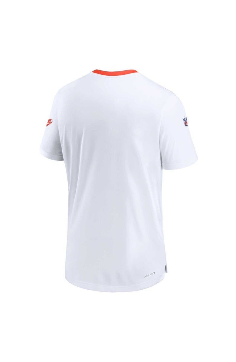 Nike Men's Nike White Cleveland Browns Sideline Coaches Alternate Performance T-Shirt, Alternate, color, White