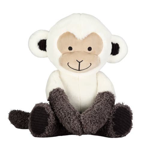 Lambs & Ivy Jungle Party Plush Monkey Stuffed Animal Toy In Neutral