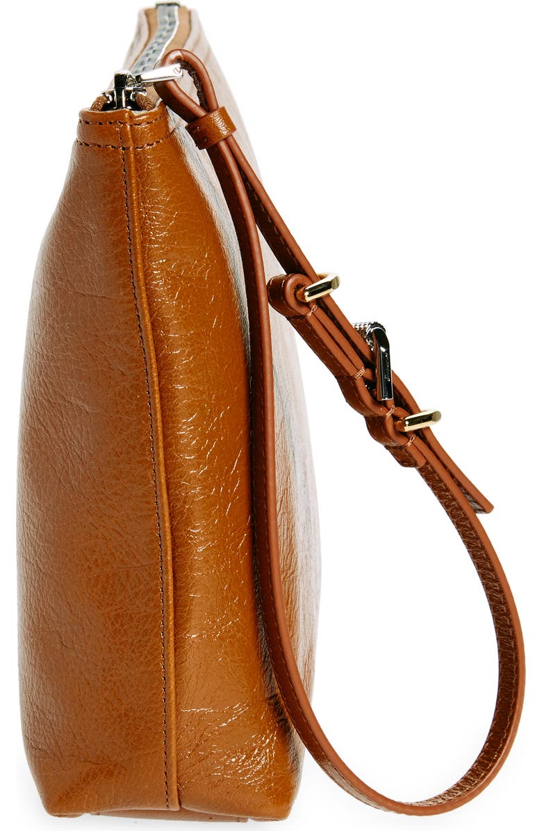 Givenchy Voyou Leather Zip Pouch, Alternate, color,