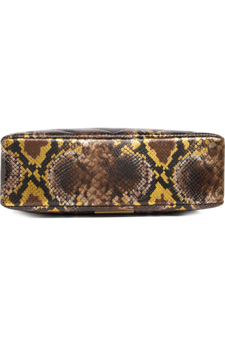 Kurt Geiger London Kensington Snake Print Shoulder Bag, Alternate, color,