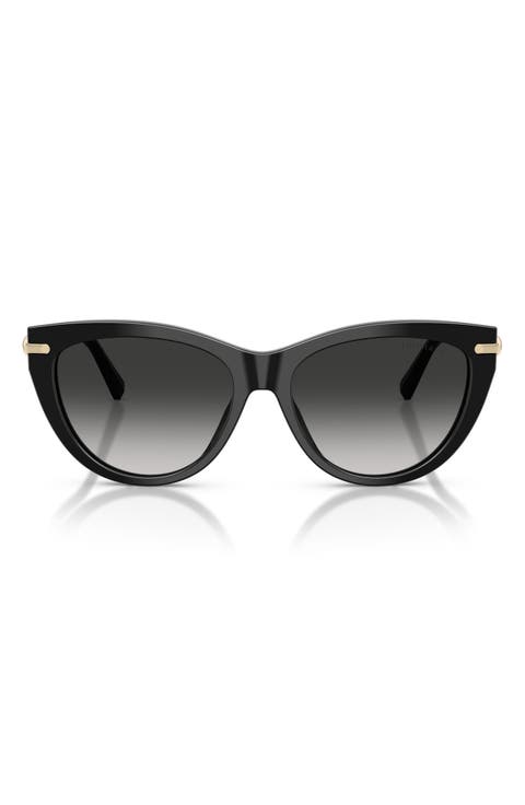 55mm Cat Eye Sunglasses