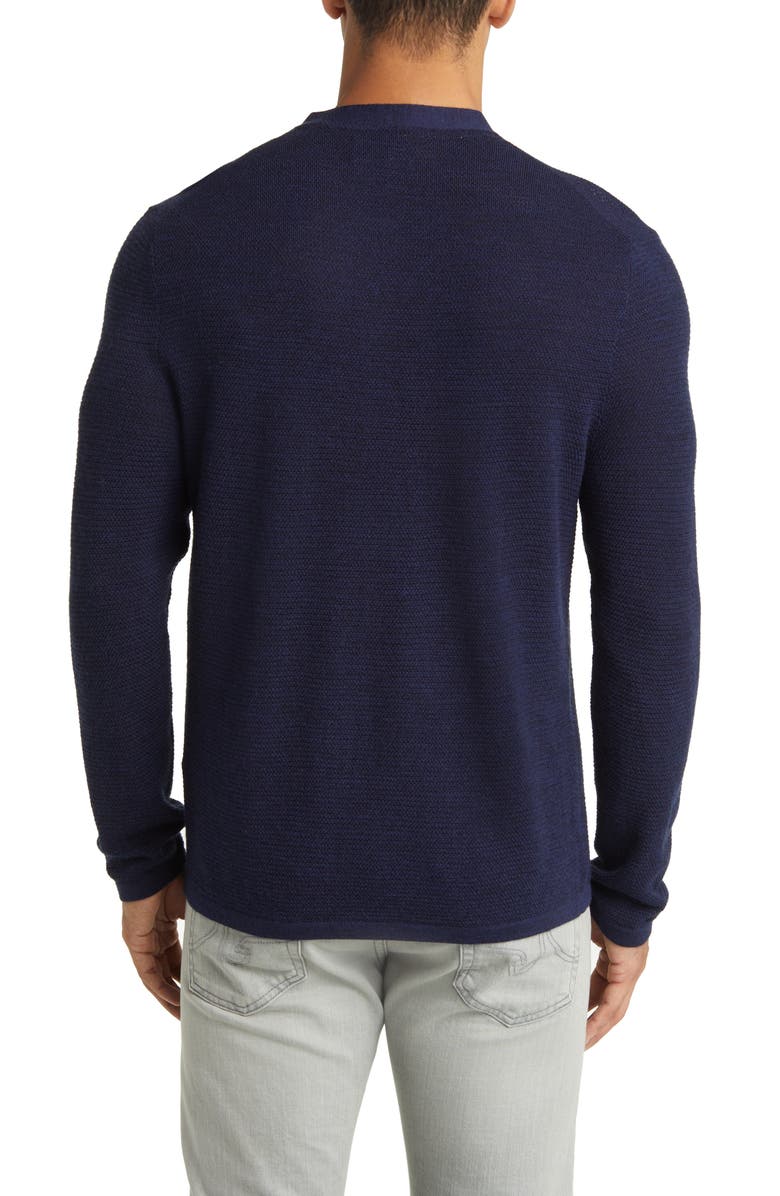 Bonobos Performance Henley, Alternate, color, Navy