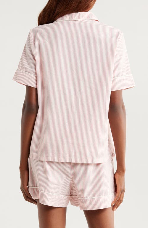Nordstrom Classic Short Cotton Pajamas In Pink