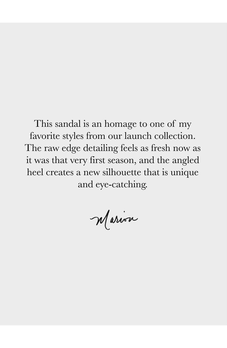 MARION PARKE Sophia Sandal | Nappa, Alternate, color, Black