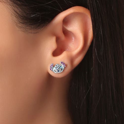 Disney Silver-plated Stitch Earrings Set
