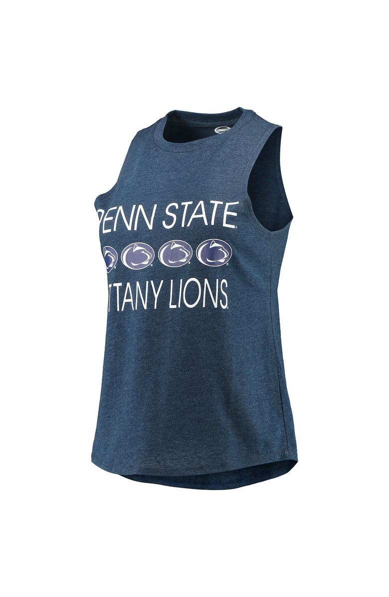 CONCEPTS SPORT Women's Concepts Sport Black/Navy Penn State Nittany Lions Tank Top & Pants Sleep Set, Alternate, color, 