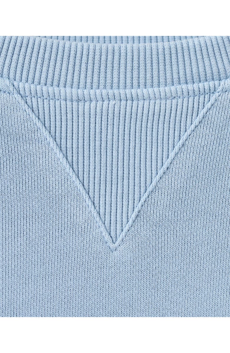 MANGO TEEN Print Cotton Sweatshirt, Alternate, color, Blue