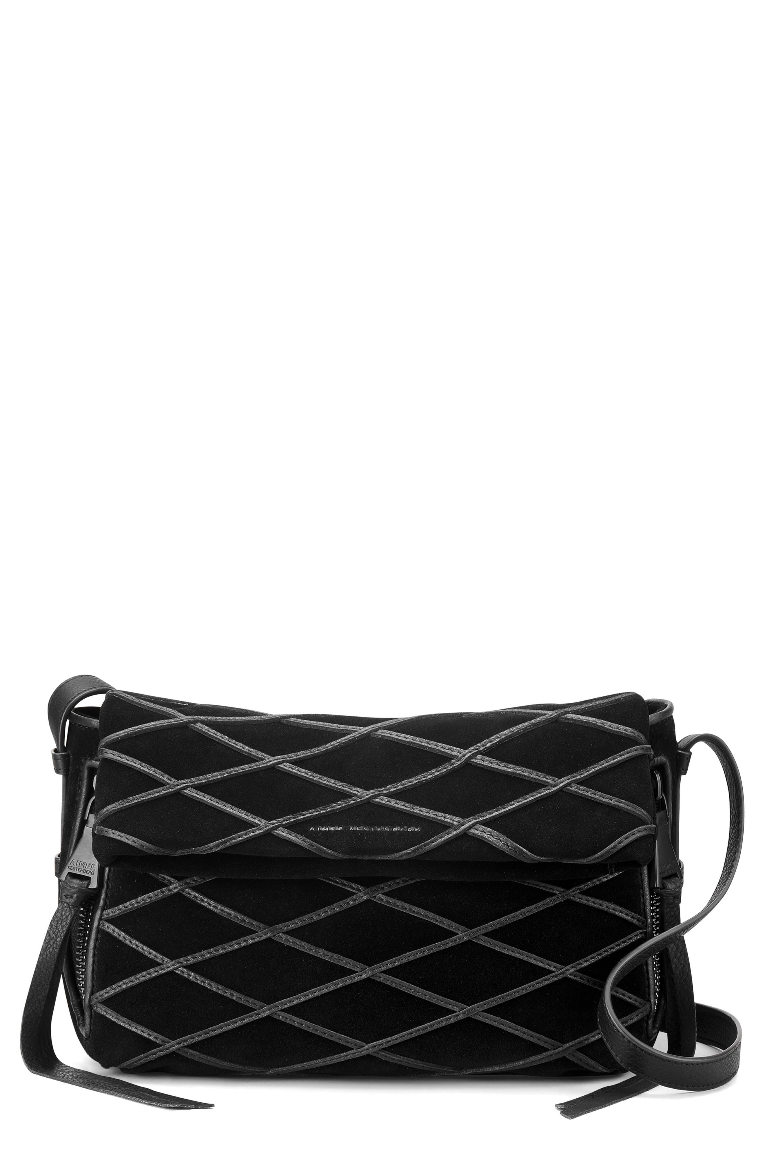 AIMEE Bali Novelty Leather Crossbody Bag, Main, color, 