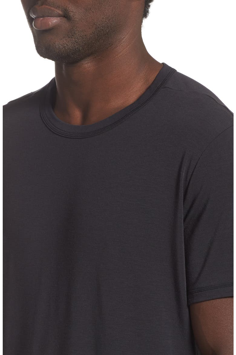 Zellness Performance T-Shirt, Alternate, color, BLACK