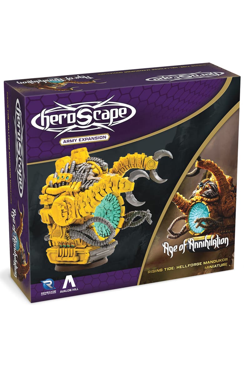 Heroscape Rising Tide, Hellforge Mandukor Army Expansion, Main, color, Multicolored