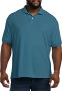 B+T Essentials Big & Tall Piqué Mesh Short-Sleeve Polo Shirt