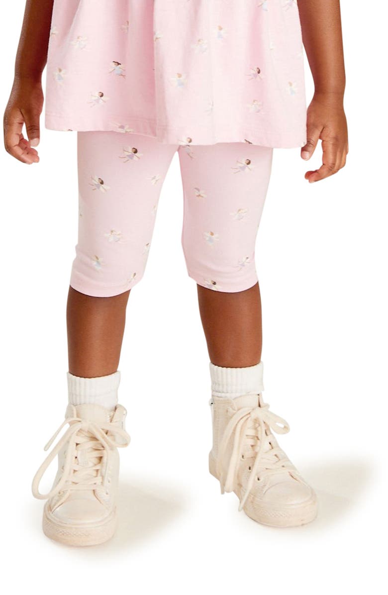 NEXT Kids' Print Stretch Cotton Crop Legging, Alternate, color, 