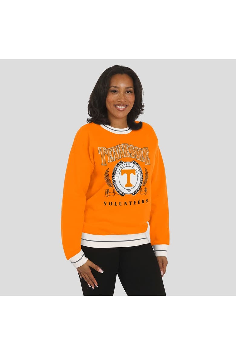 Women's WEAR by Erin Andrews Tennessee Orange Tennessee Volunteers Seal Sweatshirt, Alternate, color, Tennessee Orange