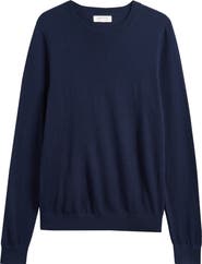 Nordstrom Crewneck Cotton & Cashmere Sweater