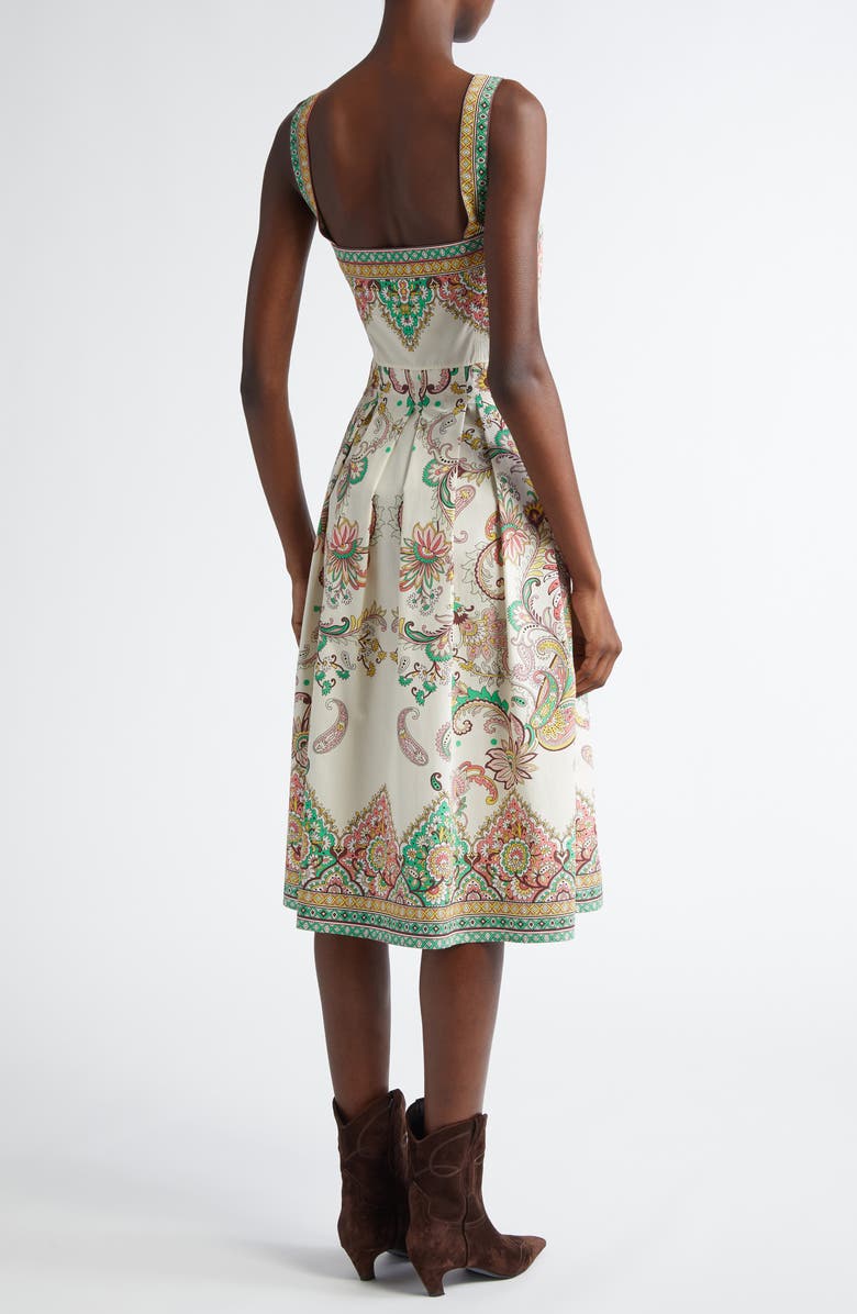 Etro Paisley Cotton Sundress, Alternate, color, 