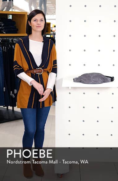 Treasure & Bond Mason Glazed Leather Belt Bag (Women) | Nordstromrack