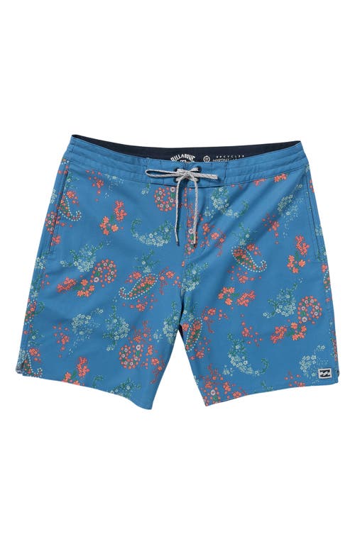 Billabong Good Times Lo Tide Board Shorts In Bay Blue