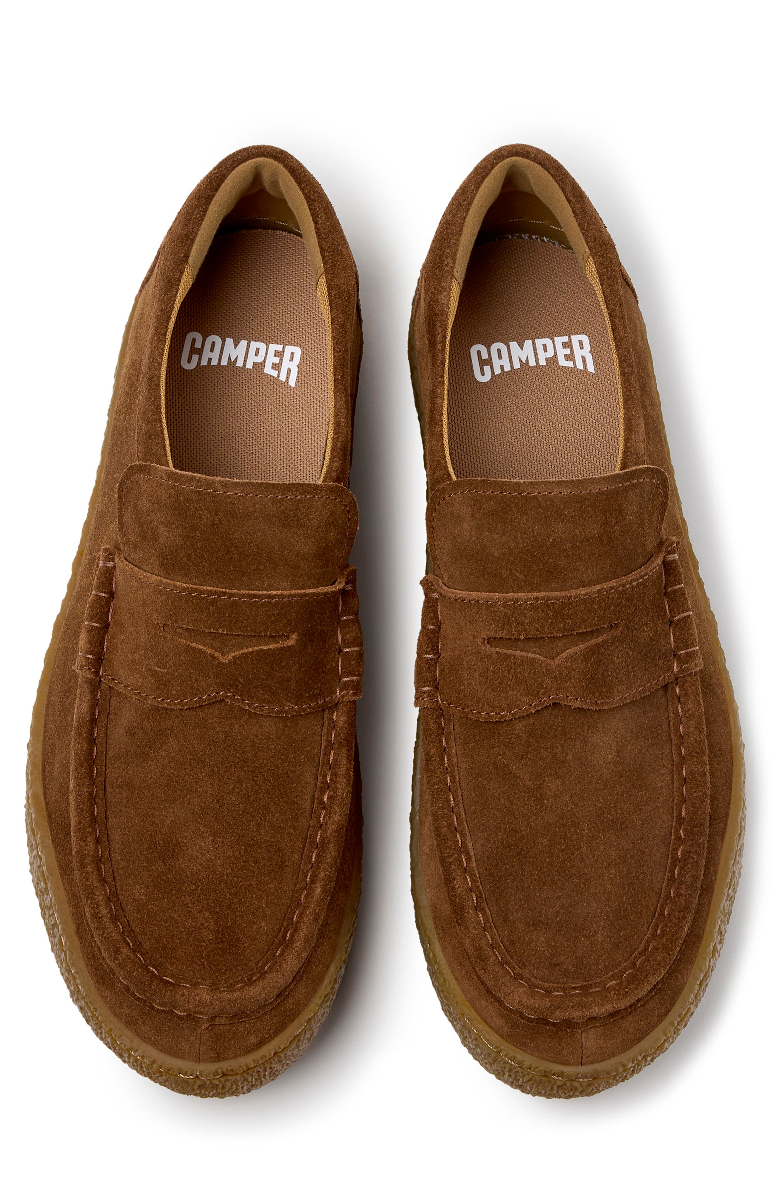 Peu Terreno Penny Loafer, Alternate, color, MEDIUM BROWN
