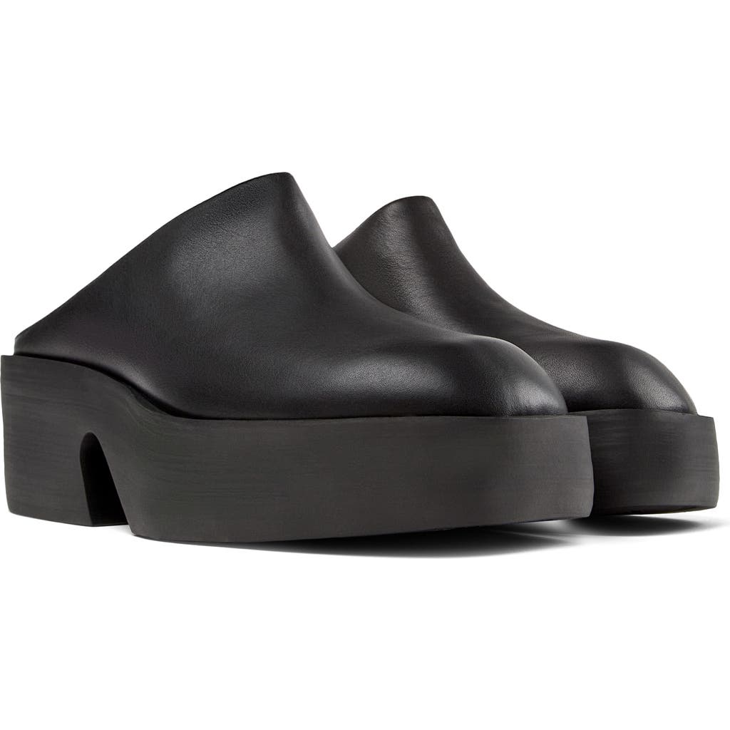 Camper Billie Platform Clog in Black  product
