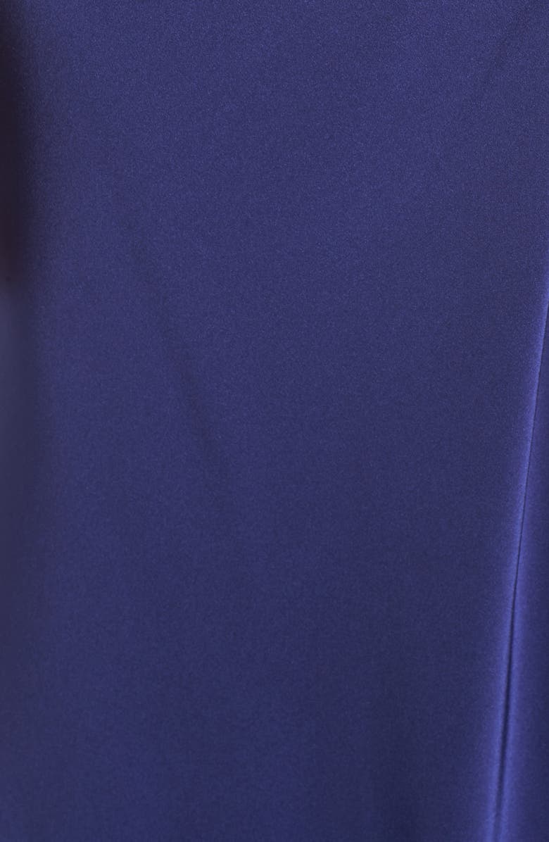 La Femme Strappy Two-Piece Sheath Gown, Alternate, color,