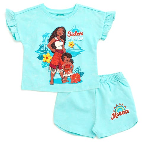 Wash T-Shirt & Shorts Set (Toddler, Little Kid & Big Kid)