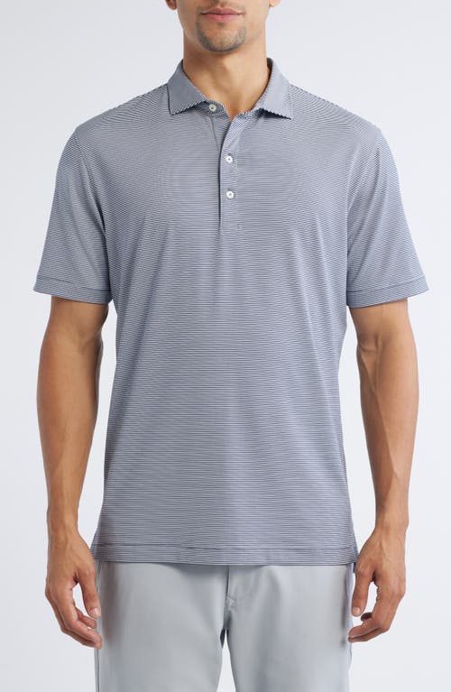 Johnnie-o Lyndon Classic Fit Polo In Gray