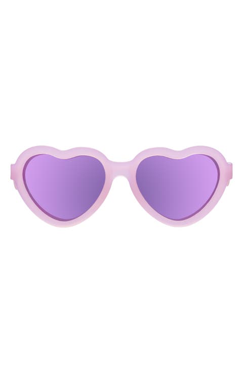 Kids' Polarized Heart Shaped Sunglasses