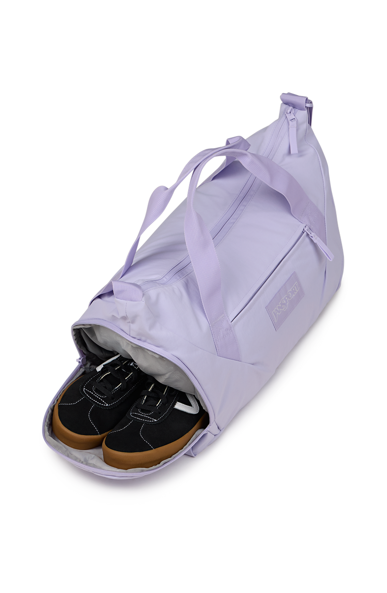Jansport Recharge Gym Bag Medium, Alternate, color, Pastel Lilac
