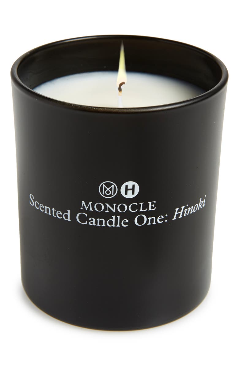 Comme des Garçons Parfums x Monocle 01: Hinoki Scented Candle, Main, color,