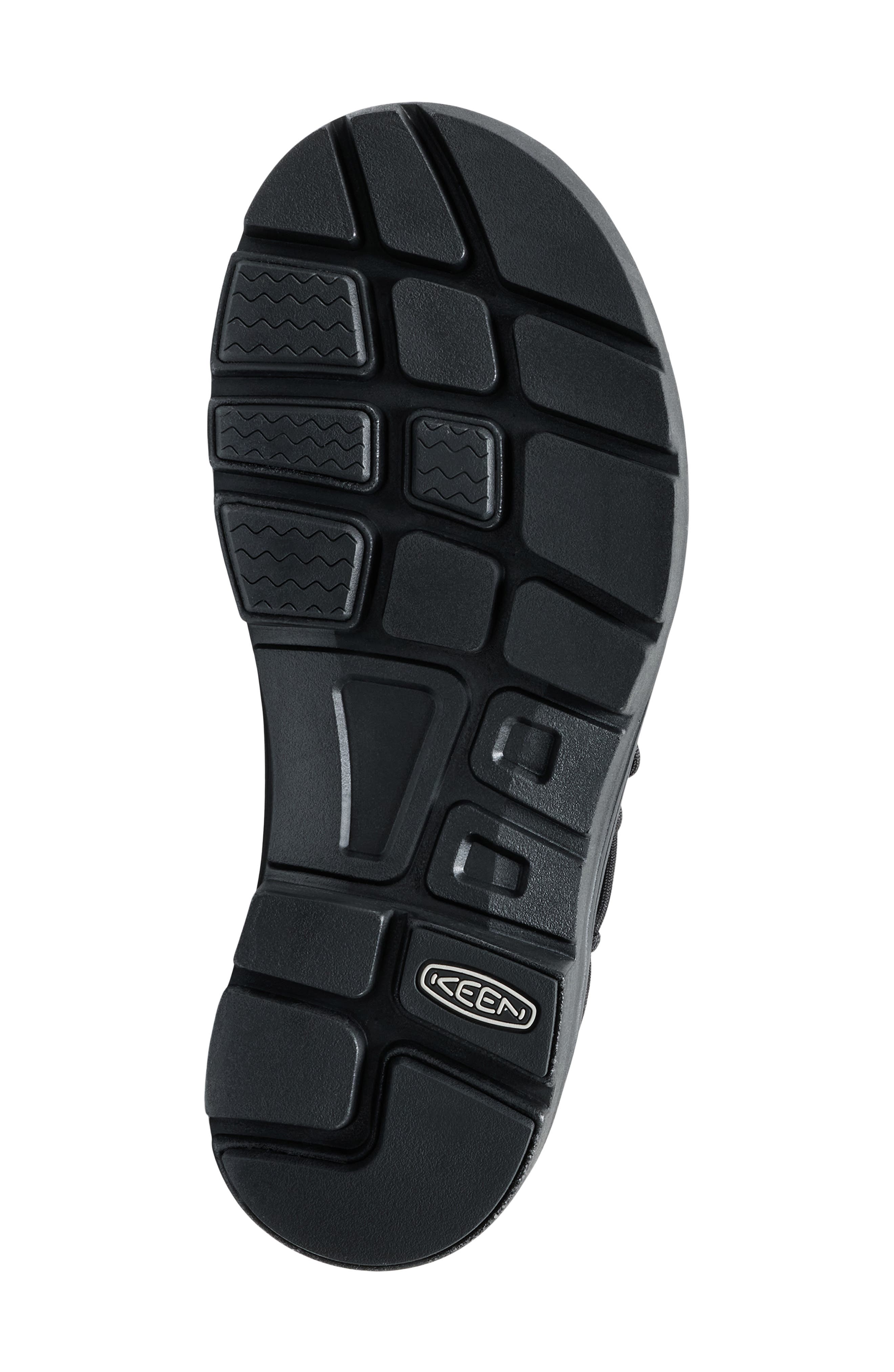 KEEN Uneek Platform Mary Jane Sandal, Alternate, color, Black Smooth Leather