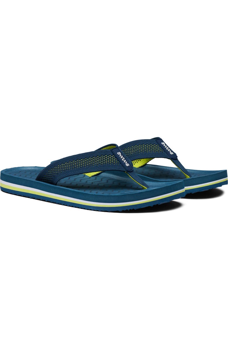 Swims Napoli Flip Flop, Main, color, Aegean Blue
