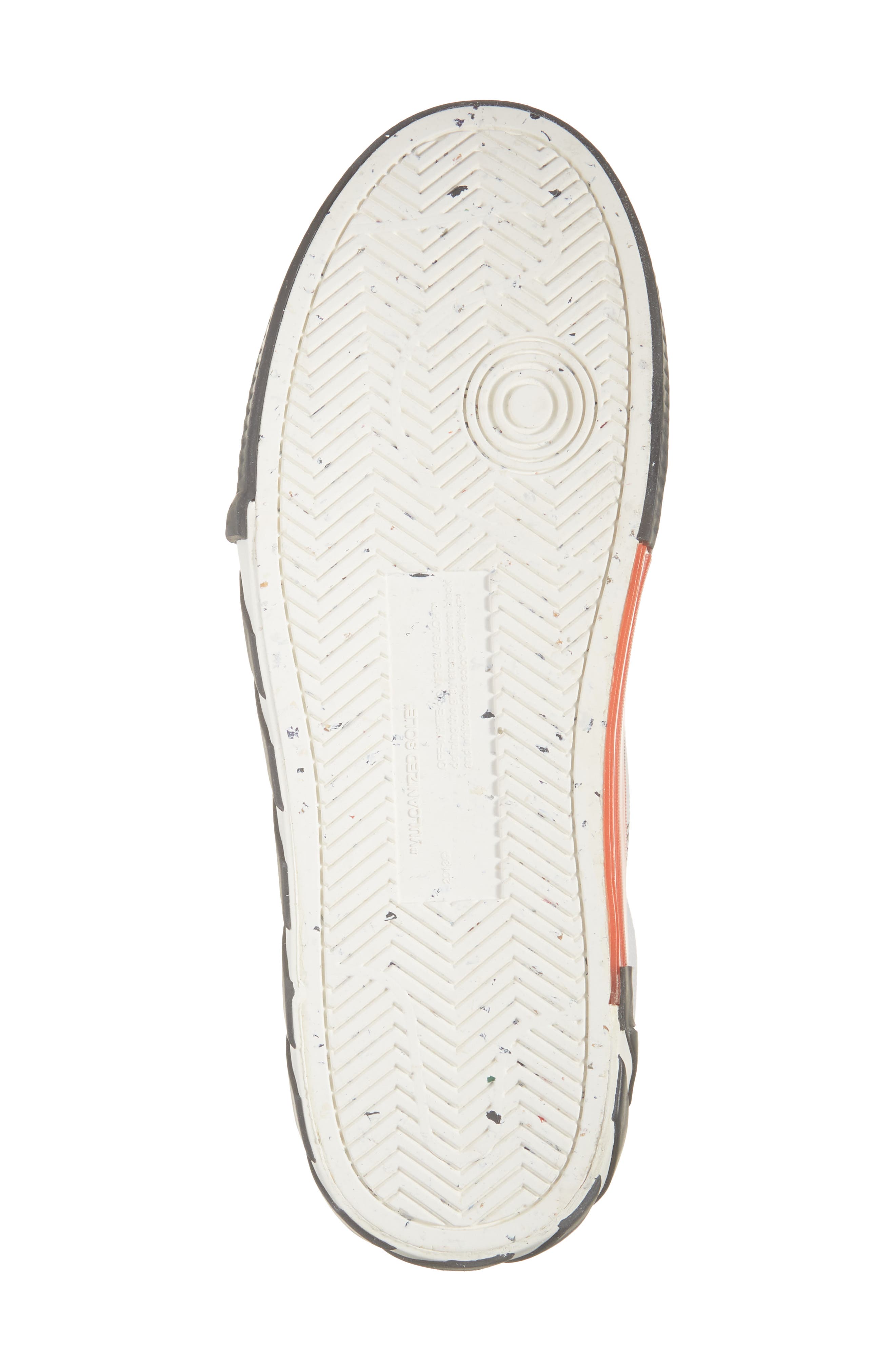 Off-White Low Top Vulcanized Sneaker, Alternate, color, 
