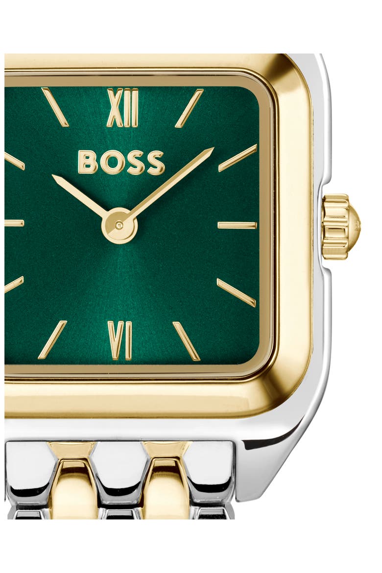 Petite Mae Bracelet Watch, 22mm, Alternate, color, GREEN