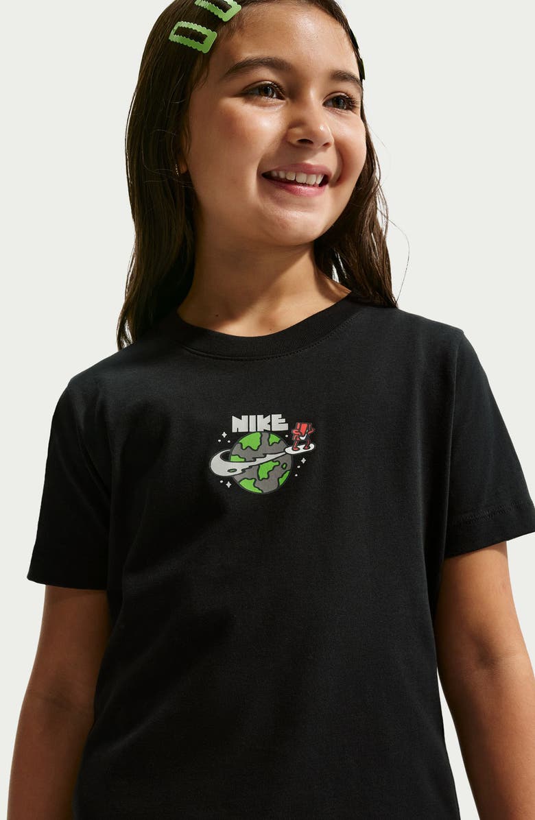 Nike Kids' Graphic T-Shirt, Alternate, color, Black