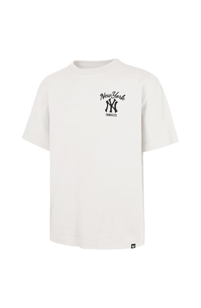 '47 Men's '47 Cream New York Yankees Souvenir Eagle Foundation T-Shirt, Alternate, color, Cream