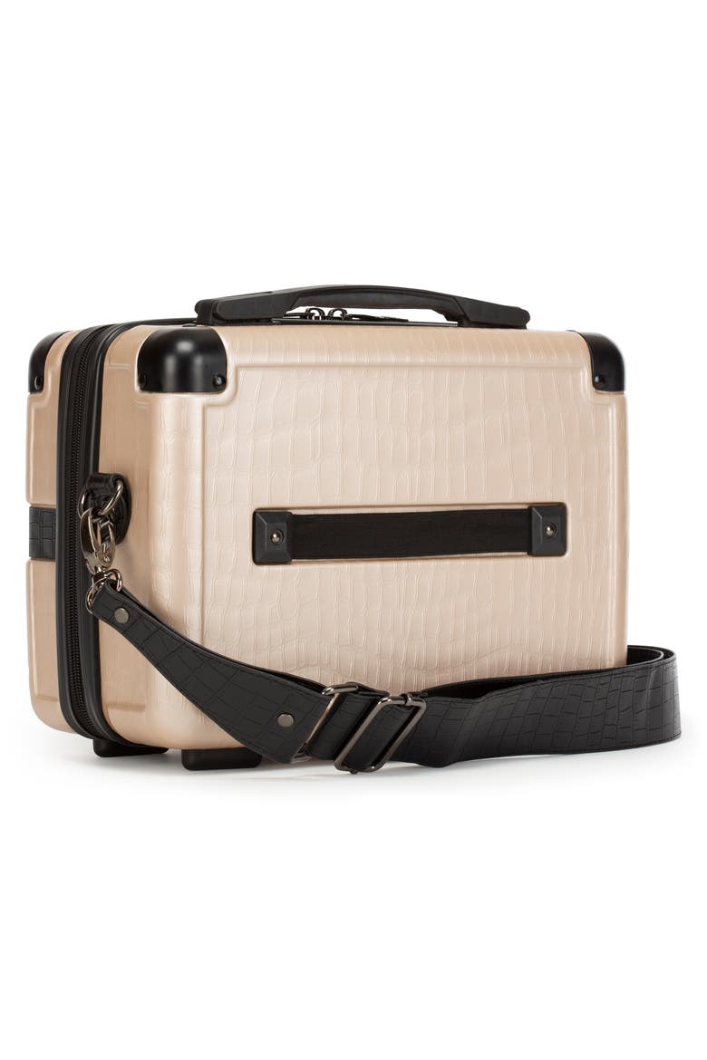 Trunk Vanity Travel Case, Alternate, color, NUDE