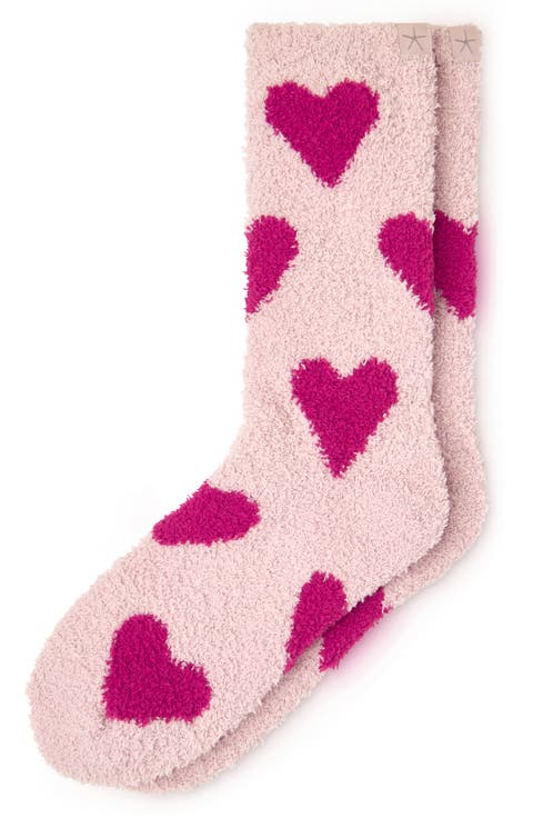 CozyChic® Heart Crew Socks