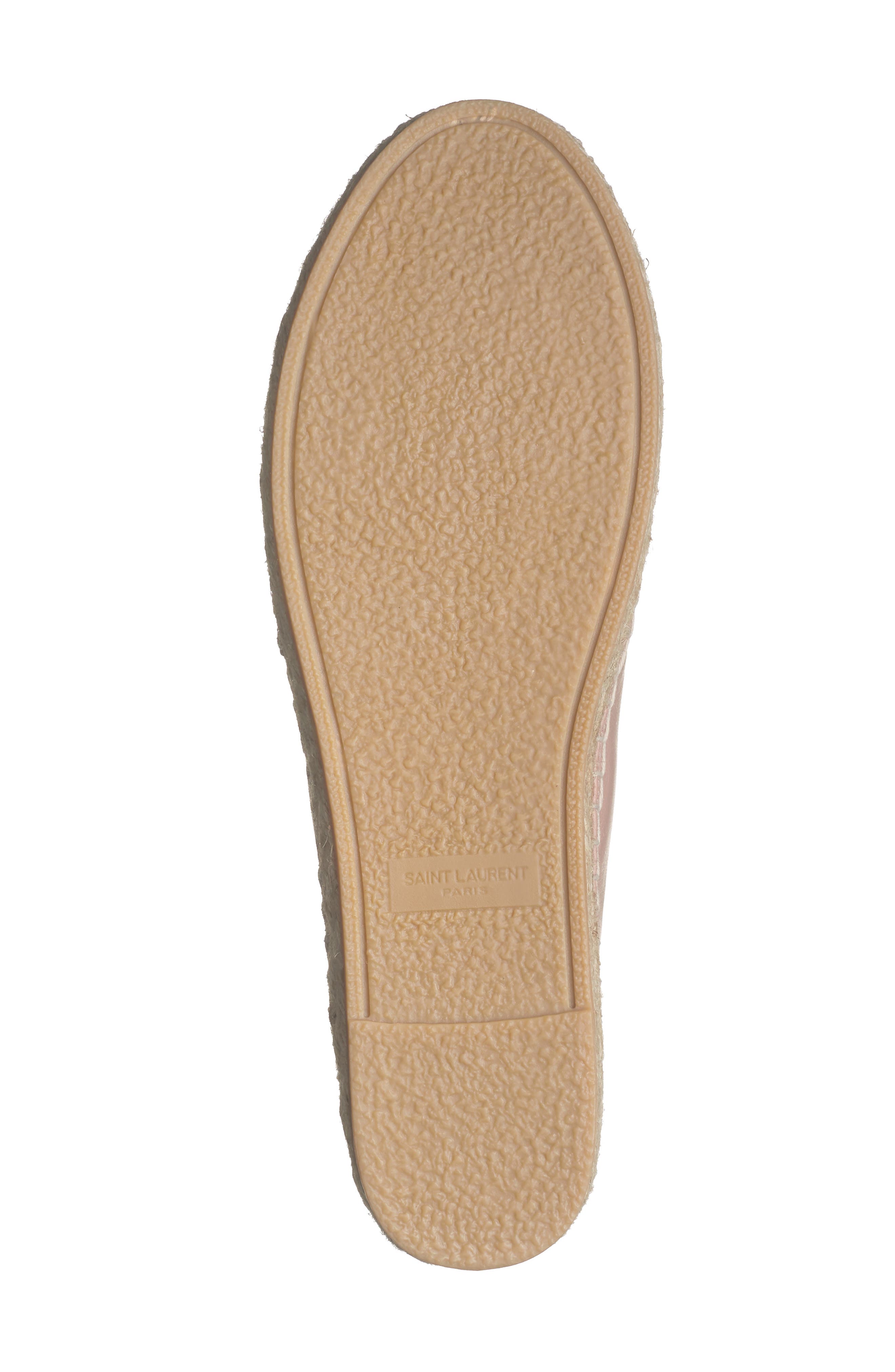 Saint Laurent YSL Logo Espadrille, Alternate, color, 