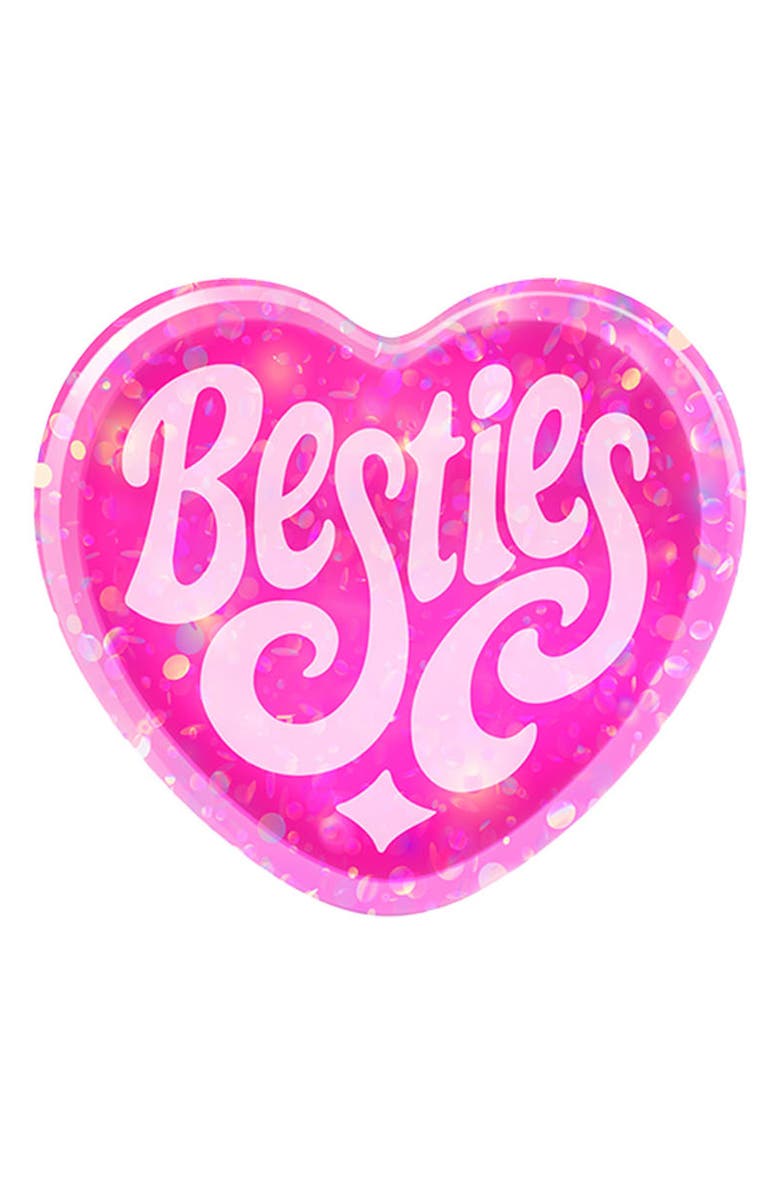 Schylling Set of 3 Teenie Sparkle NeeDoh Squeeze Hearts, Alternate, color, Multi