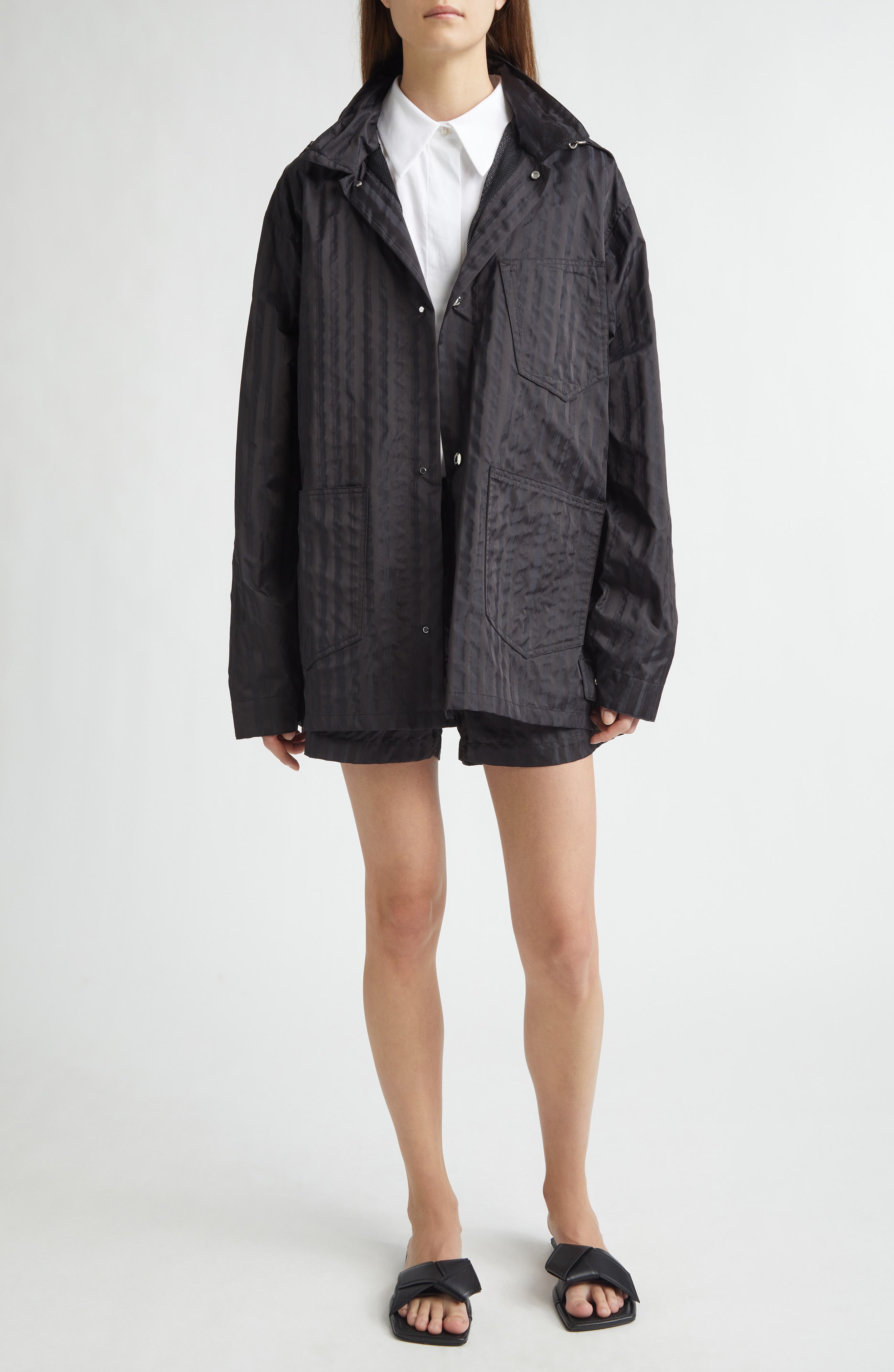 Rain Stripe Swim Shorts - image 2
