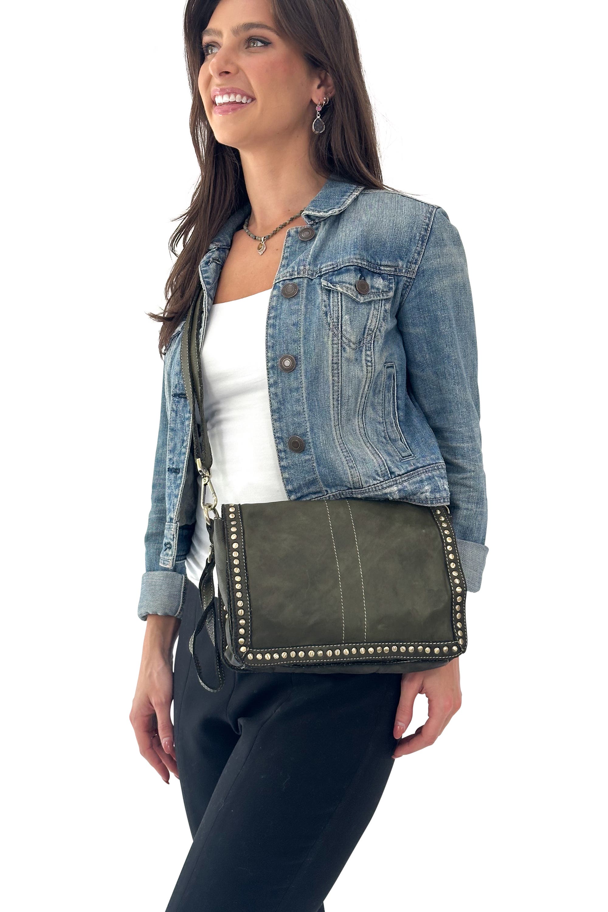 Bolsa Nova Marisa Crossbody, Alternate, color, Olive