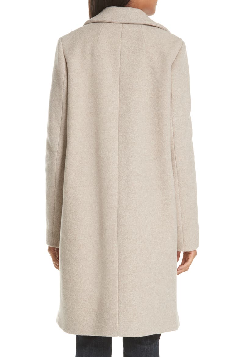 Clairene Hawthorne Wool Cashmere Coat, Alternate, color, OATMEAL MELANGE